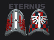 Winged Sword : Eternus Shin Plate Set 1 3d printed