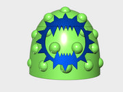 10x War Dogs - G:6s Studded Shoulder Pads 3d printed