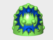 10x War Dogs - G:6b Studded Shoulder Pads 3d printed