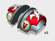 Storm Scars - T:2b Cataphractii Shoulder Sets 3d printed