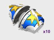 Storm Legion 1 - T:2a Cataphractii Shoulder Sets 3d printed