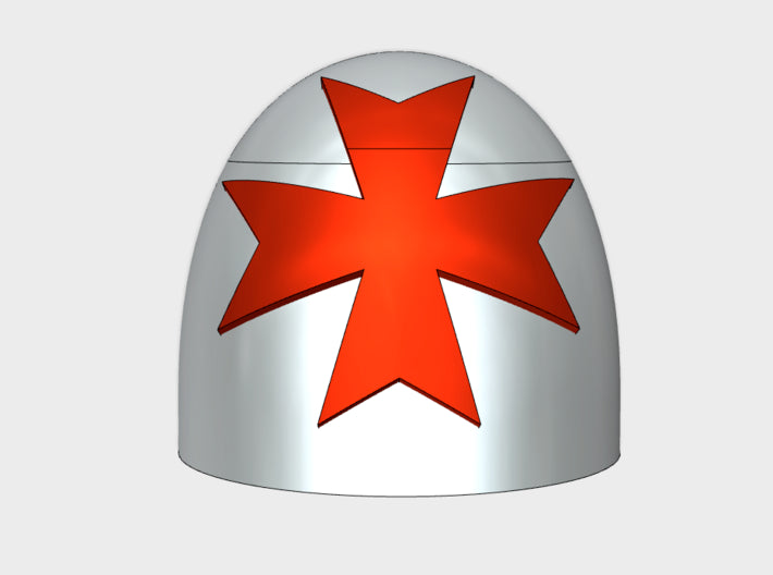 10x Maltese Cross 2 - G:5a Shoulder Pads 3d printed