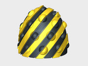10x Hazard Stripes - G:6b Studded Shoulder Pads 3d printed