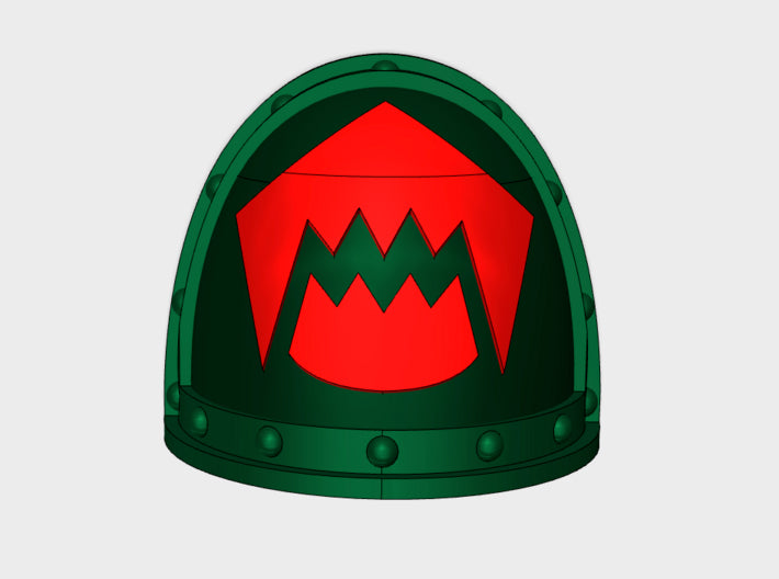 10x Cannibaals - G:2a Shoulder Pads 3d printed