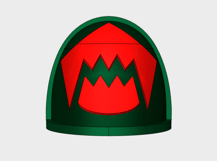 10x Cannibaals - G:4a Shoulder Pads 3d printed