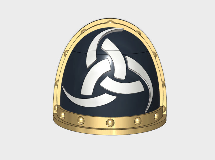 10x Odins Horn - G:2a Shoulder Pads 3d printed