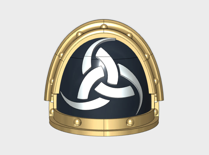 10x Odins Horn - G:3a Shoulder Pads 3d printed