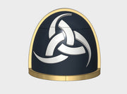 10x Odins Horn - G:4a Shoulder Pads 3d printed