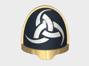 10x Odins Horn - G:11a Shoulder Pads 3d printed