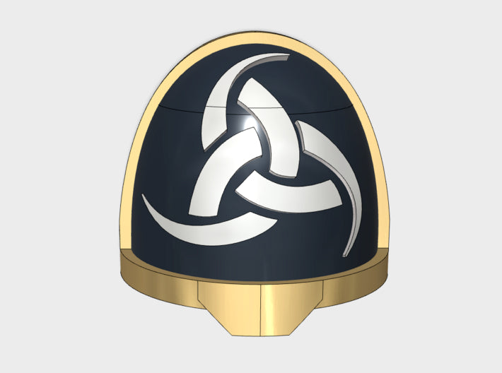 10x Odins Horn - G:11a Shoulder Pads 3d printed