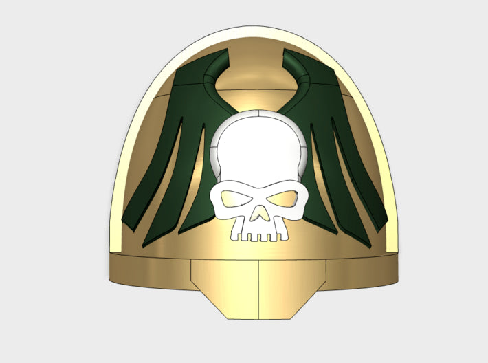 10x Redemption Sect 2 - G:11a Shoulder Pads 3d printed