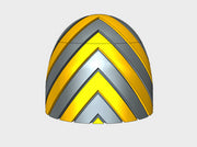 10x Chevron Up - G:5a Shoulder Pads 3d printed