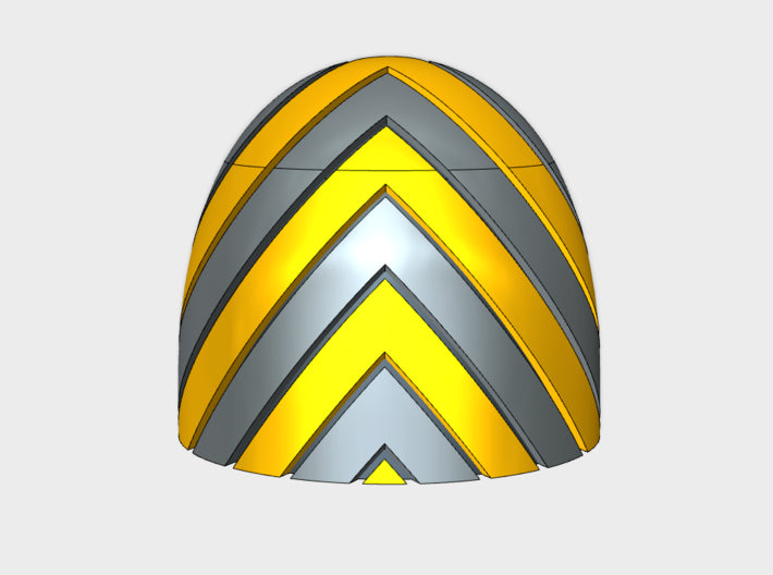 10x Chevron Up - G:5a Shoulder Pads 3d printed