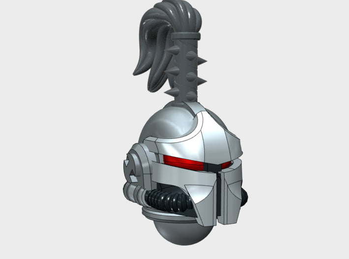 10x Base Topknot - Nicopolis Helmets 3d printed