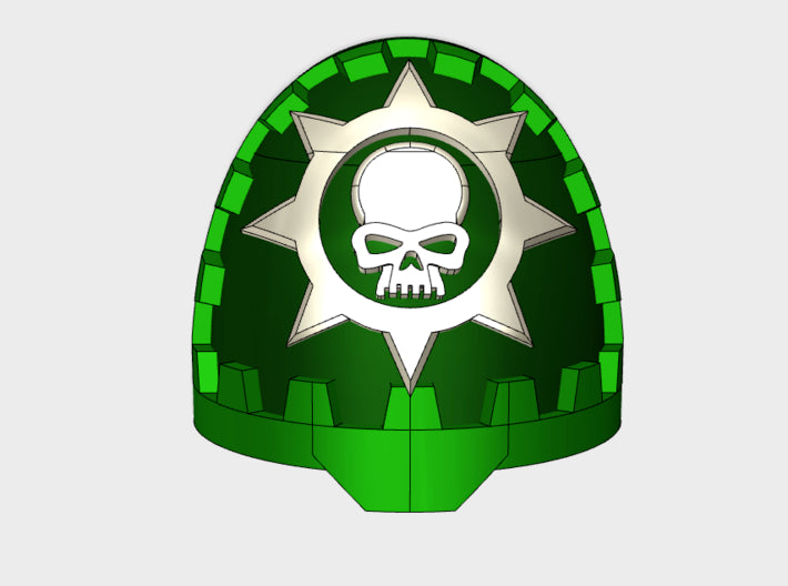 10x Sons of Medusa - G:11k Shoulder Pads 3d printed