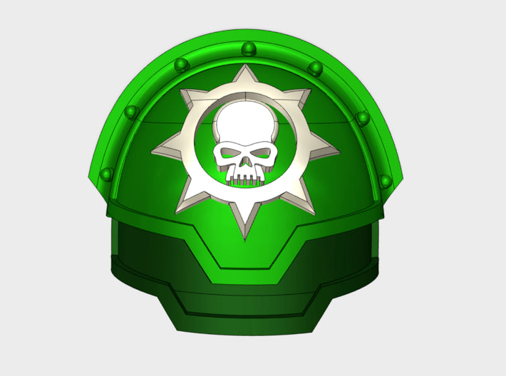 10x Sons of Medusa - G:13e Shoulder Pads 3d printed