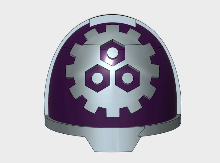 10x Clan Gearbolt - G:13a Shoulder Pads 3d printed