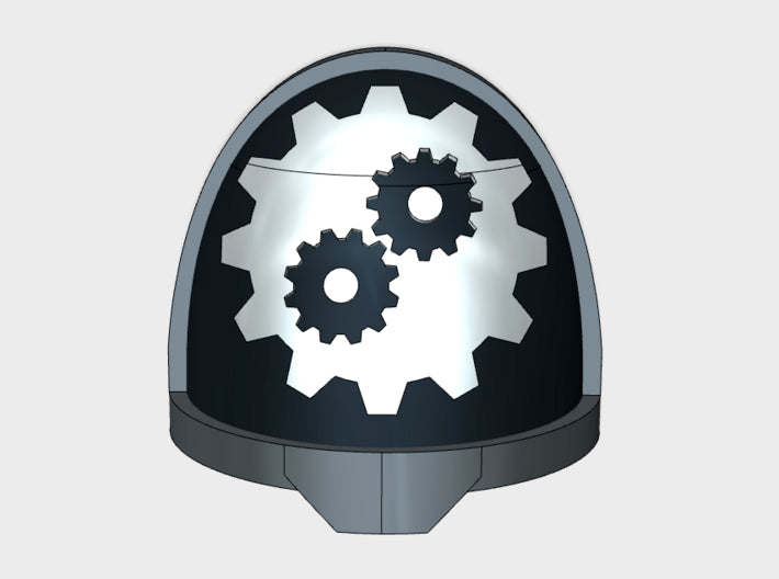 10x Clan Garrsak - G:11a Shoulder Pads 3d printed