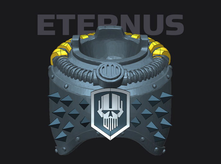 Iron heads: Eternus Chestplate 2 3d printed