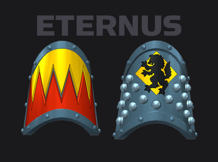 Wolf Rampant : Eternus Shin Set 1 3d printed
