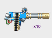 10x Mega RipCannon (No Arms) 3d printed