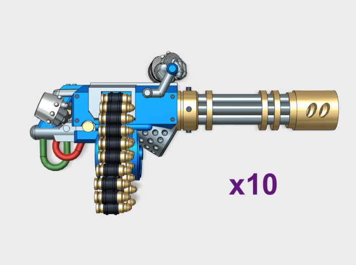 10x Mega RipCannon (No Arms) 3d printed