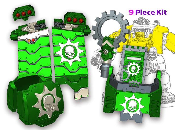 Sons of Medusa : Full Mech-Redemptor Kit 3d printed