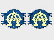 Alpha Omega : Legion Deimos Round Doors 3d printed