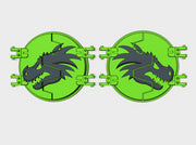 Dragon Head : Legion Deimos Round Doors 3d printed