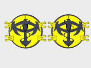 Eye of Chaos : Legion Deimos Round Doors 3d printed