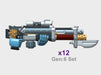 G:6 Set: Mk1b Disintegrator Gun 3d printed