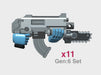 G:6 Set: Mk2b Boltfire Gun - Ripper 3d printed