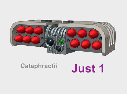 Cataphractii : Cy-1a Missle Rack 3d printed