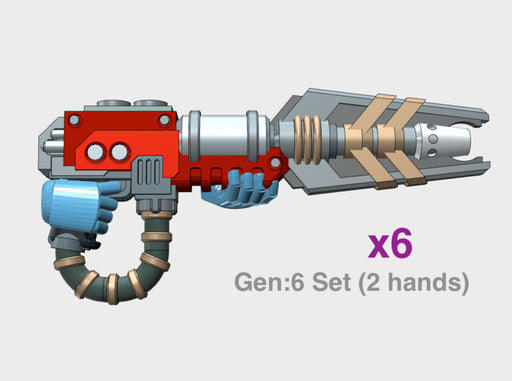 6x Gen:6 Set: Mk1a Laser Cutter 3d printed