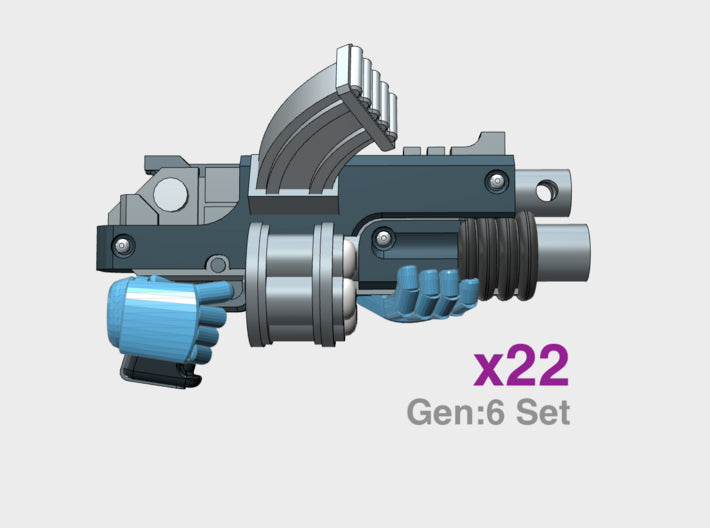 G:6 Set: Mk3e Bolt Grenadier 3d printed
