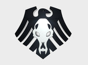 60x Raven Wolves - Right Shoulder Insignias 3d printed