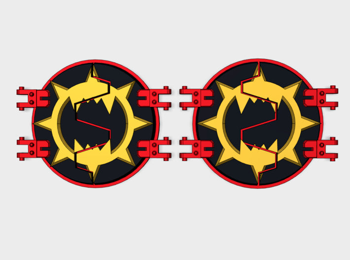 Wrecker Legion : Legion Deimos Round Doors 3d printed