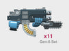 G:6 Set: Assault Mk2b Rapfire w/Ripper 3d printed