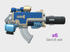 G:6 Set: Stalker Mk3b Boltfire Gun 3d printed