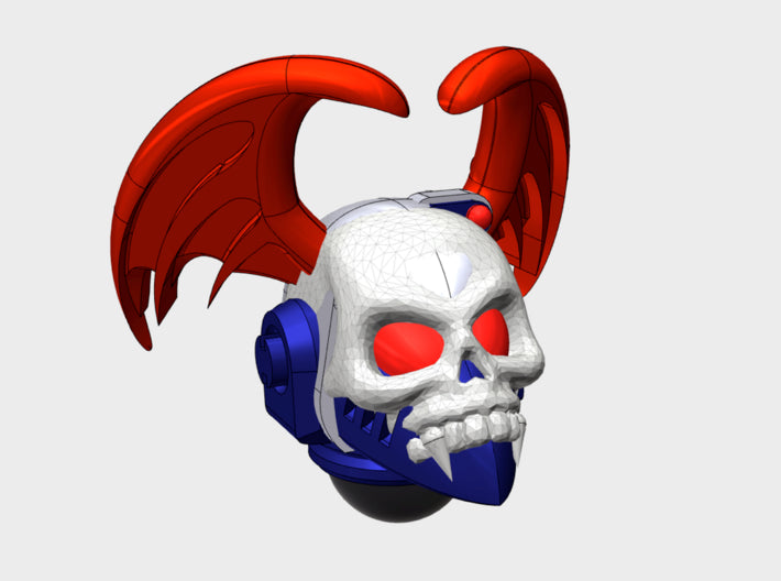 10x Night Hunter - G:6 Crow Helmets 3d printed