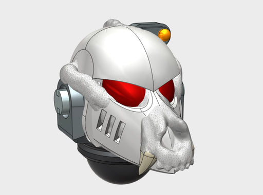 10x Wolf Skull - G:6 Crow Helmets 3d printed
