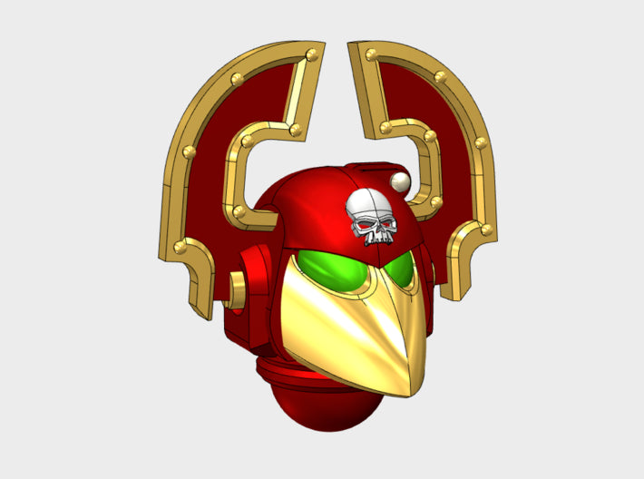 10x Wrecker Legion - G:6 Crow Helmets 3d printed