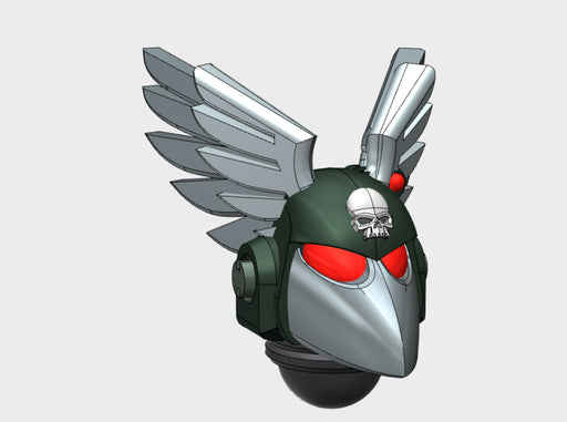 10x Angel Wings - G:6 Crow Helmets 3d printed
