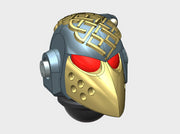10x Knot Work - G:6 Crow Helmets 3d printed