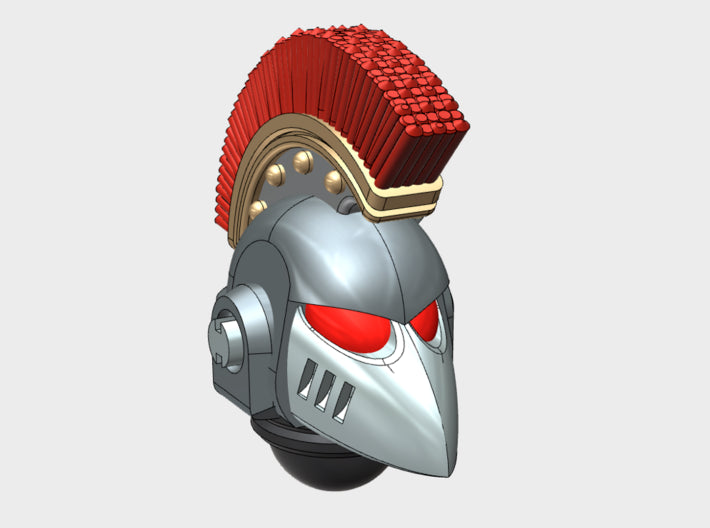 10x Base - Crested G:6 Crow Helmets 3d printed