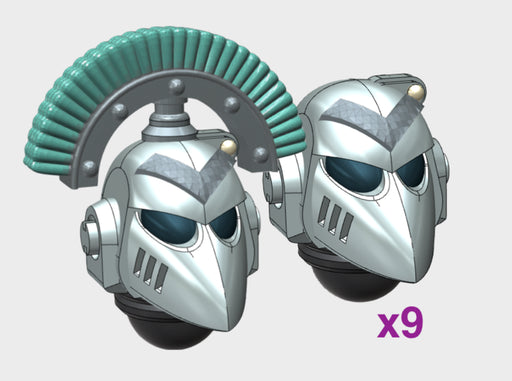 10 Chevron - G:6 Crow Squad Helmets 3d printed
