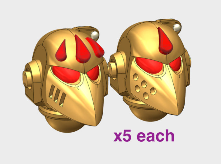 10x Blood Drops - G:6 Crow Helmets 3d printed