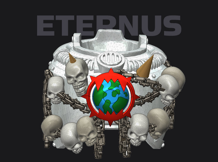 World Wreckers: Eternus Chestplate 3d printed