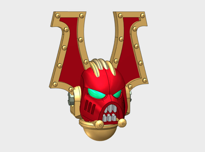 10x Wrecker - G:6b Boxer Helmets 3d printed