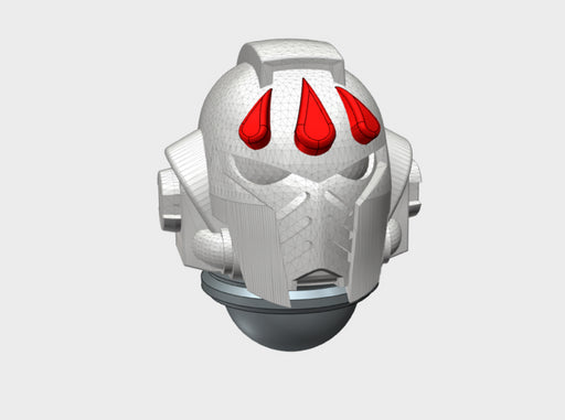 10x 3 Drops - G:10 Prime Helmets 3d printed